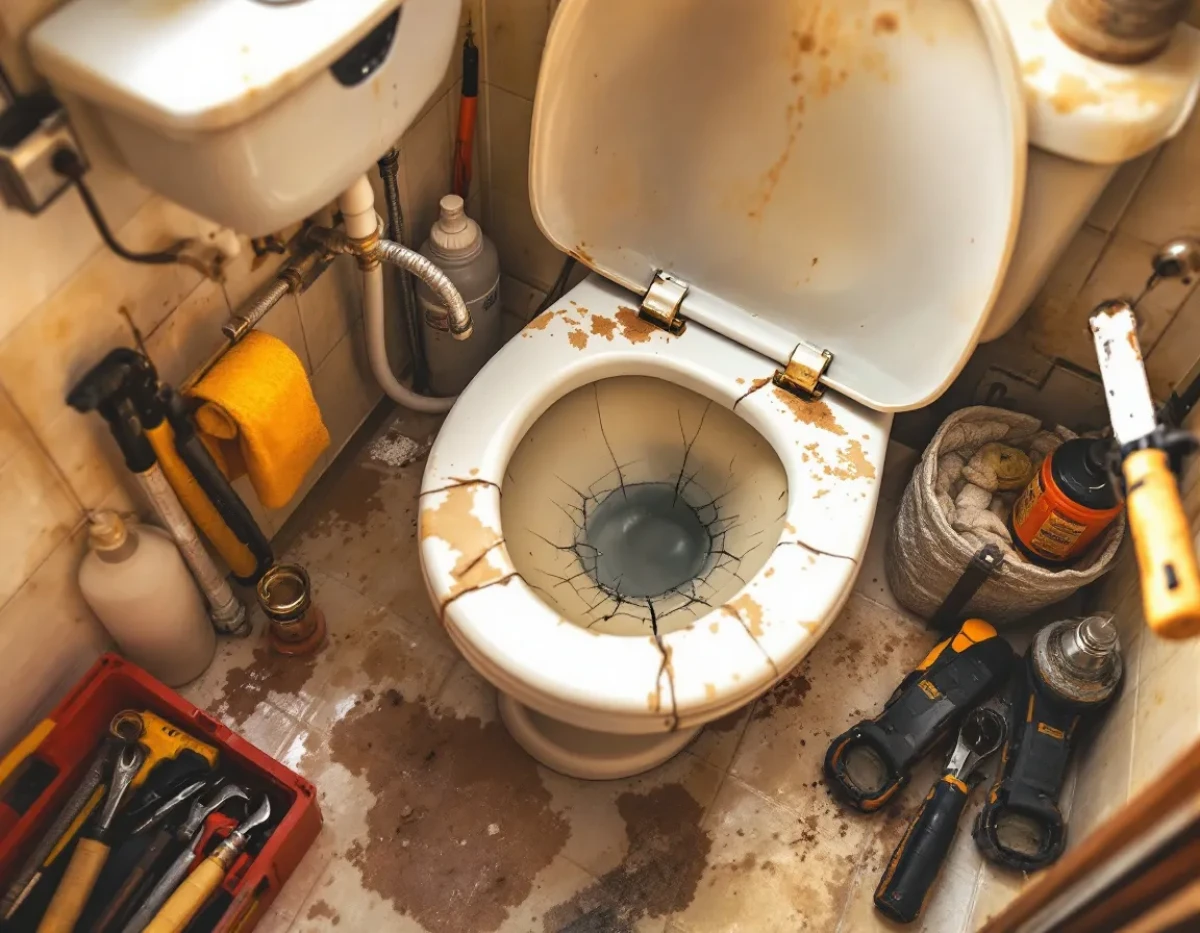 Toilet Bowl Damage: Assessing Cracks and Making Smart Decisions