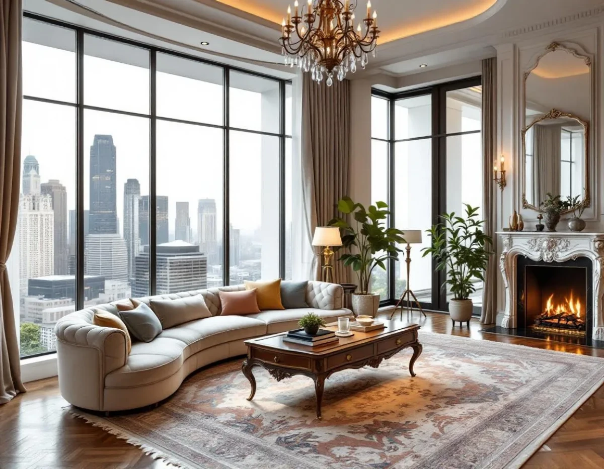 The Timeless Allure of High-End Living Room Furnishings