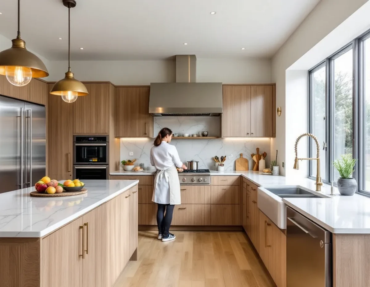 Altrincham's Culinary Spaces: Crafting Elegant Kitchen Designs