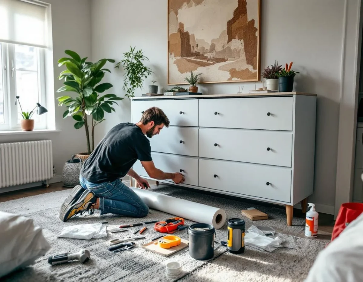 Vinyl Wrapping: The DIY Game-Changer for IKEA Furniture